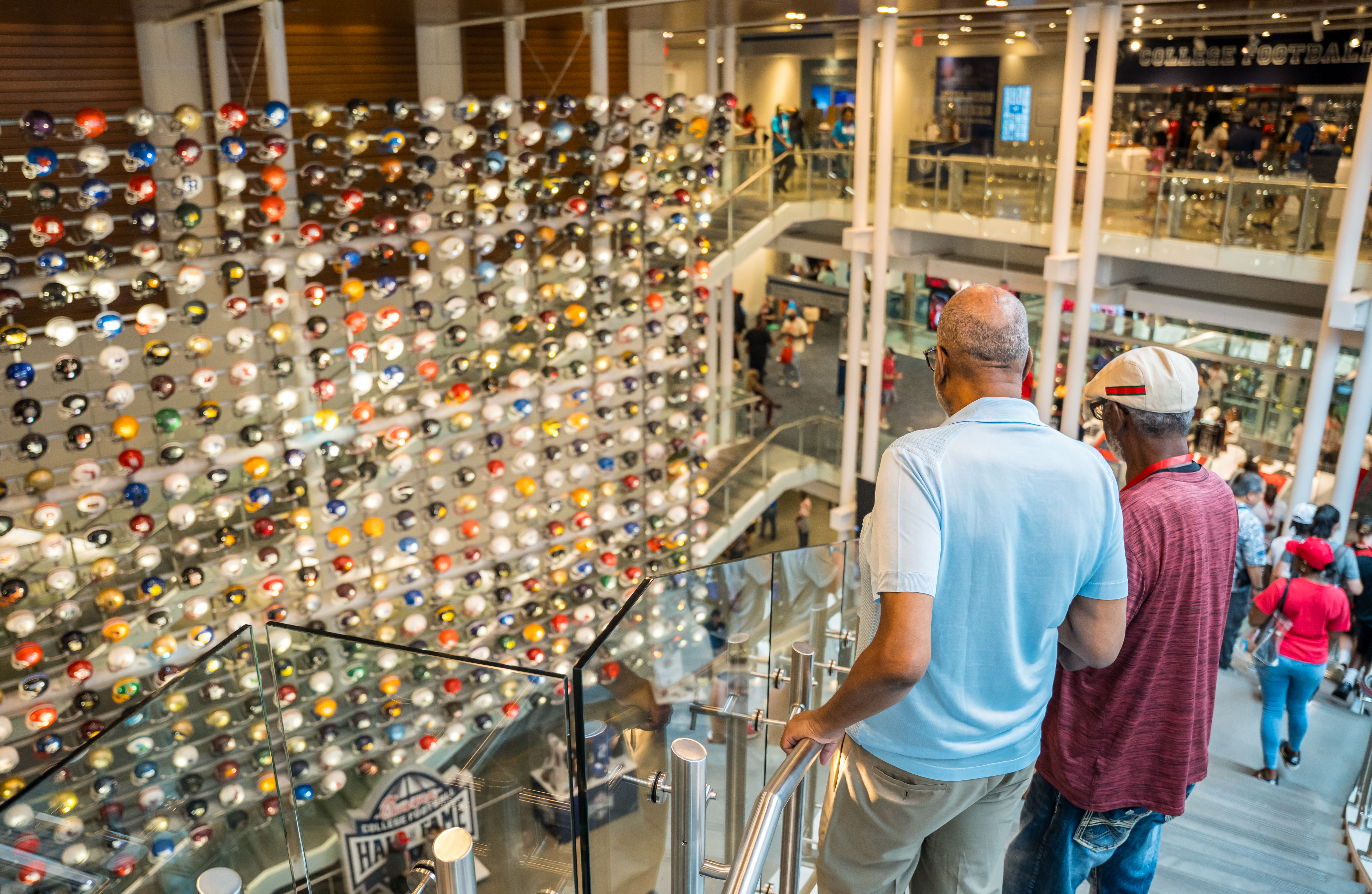 Football Fest Helmet Wall