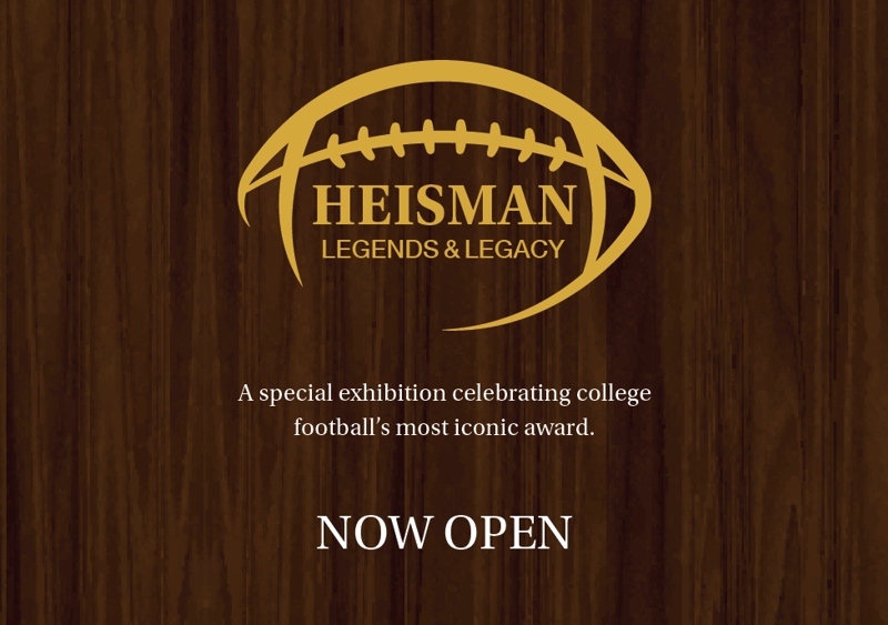 Heisman: Legends & Legacy Exhibition