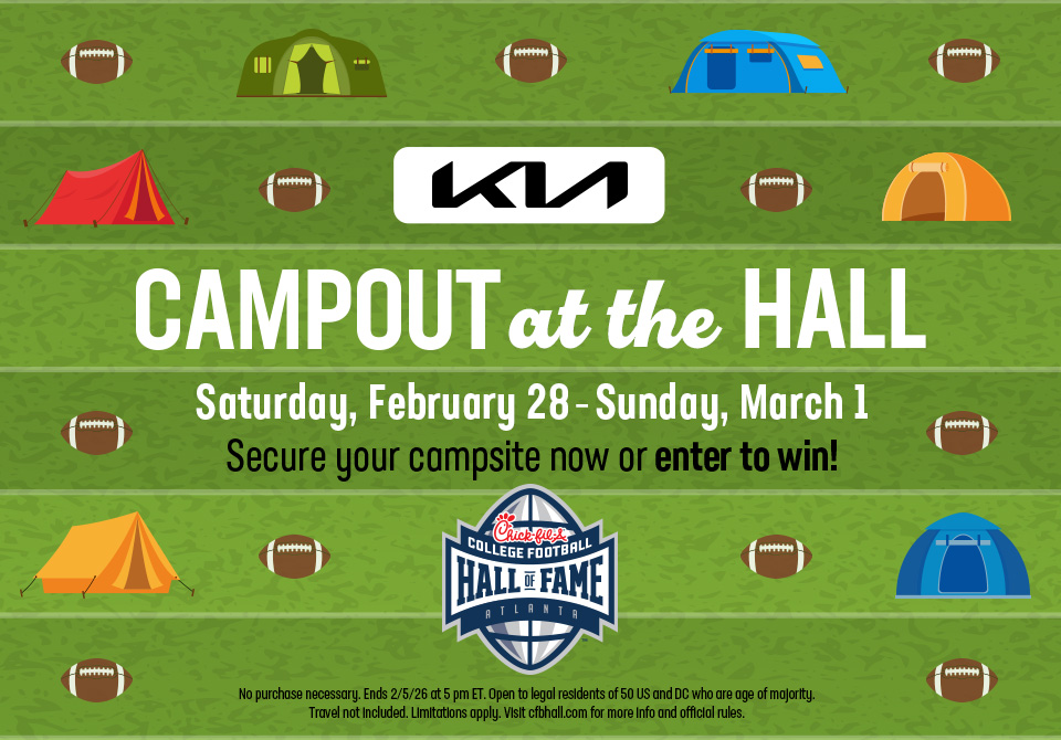 Kia Campout at the College Football Hall of Fame